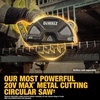 DEWALT 20V MAX XR 7-1/4 in. Metal Cutting Circular Saw (Tool Only) (DCS383B)