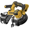 DEWALT 20V MAX XR Bandsaw, Brushless Motor, Portable and Cordless, 3-3/8 Inch Cut Capacity, 5Ah Battery and Charger Included (DCS378P1)(Bare Tool Only)