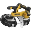 DEWALT 20V MAX XR Bandsaw, Brushless Motor, Portable and Cordless, 3-3/8 Inch Cut Capacity, 5Ah Battery and Charger Included (DCS378P1)(Bare Tool Only)