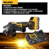 DEWALT 20V MAX XR Brushless Cordless 4-1/2 in. – 5 in. Angle Grinder Kit with XR POWERPACK (DCG410WW1)