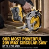 DEWALT 20V MAX XR Brushless Cordless 7-1/4 in. Circular Saw Kit with Battery and Charger (DCS590WW1)(20V MAX XR)