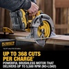 DEWALT 20V MAX XR Brushless Cordless 7-1/4 in. Circular Saw Kit with Battery and Charger (DCS590WW1)(20V MAX XR)