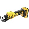 DEWALT 20V MAX* XR Brushless Drywall Cut-Out Tool (Tool Only) (DCE555B)(Kit with 2 Batteries)