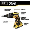 DEWALT 20V MAX XR Brushless Drywall Screw Gun and Cut-Out Tool Combo Kit with 2 Batteries and Charger Included (DCK265D2)