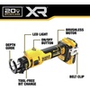 DEWALT 20V MAX XR Brushless Drywall Screw Gun and Cut-Out Tool Combo Kit with 2 Batteries and Charger Included (DCK265D2)