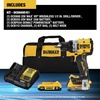 DEWALT 20V MAX XR Compact Cordless Drill and Impact Driver with Powerstack Batteries (DCD800D1E1)