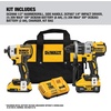 DEWALT 20V MAX XR Cordless Drill Combo Kit, Hammer Drill & Impact Driver with Battery and Charger Included, Power Detect Technology (DCK299D1W1)