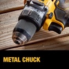 DEWALT 20V MAX XR Cordless Drill/Driver Kit, Brushless, Compact, with 2 Batteries and Charger (DCD800D2) | Compact 6.37 in Head, Metal Ratcheting Chuck, 2-Speed Up to 2, 000 Rpm. Kit: 2×2.0ah Batts and Charger, (2 Batteries)