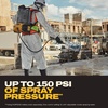 DEWALT 20V MAX XR High Capacity Concrete Chemical Sprayer, 4-Gallon Tank, 150 PSI, 6 Nozzles, 10-Speed Flow Control, Tool Connect Ready, Backpack Straps, Battery & Charger Not Included (DCCS1100B)