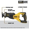 DEWALT 20V MAX XR Power Tools Combo Kit, Hammer Drill, Impact Driver, Reciprocating Saw, and Work Light, 4-TOOL (DCK449P2)