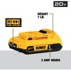 DEWALT 20V Max Battery, 4 Pack, Includes 2 x 5.0Ah Extended Runtime Batteries and 2 x 2.0Ah Compact Batteries (DCB235-4)(4.0 Ah & 2.0 Ah)