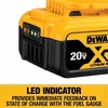 DEWALT 20V Max Battery, 4 Pack, Includes 2 x 5.0Ah Extended Runtime Batteries and 2 x 2.0Ah Compact Batteries (DCB235-4)(5.0 Ah & 2.0 Ah)