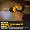 DEWALT 20V Max Cordless Drill Driver Set, 2 Speed, High Performance Motor, Includes 2 XR 1.3Ah Li-Ion Batteries, Charger and Contractor Bag (DCD771C2)(Compact Drill/Driver)