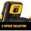 DEWALT 20V Oscillating Tool, Cordless, Wood Blades, Sandpaper, Tool Bag, Battery and Charger Included (DCS356SD1)(Tool Only)