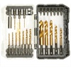 DEWALT 23 Pc Hex Titanium Nitride Twist Drill Bit Set, High Speed Steel Jobber Length Impact Ready Driver Bit Set (DD5165)