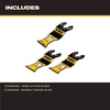 DEWALT 3 Piece Oscillating Tool Blade Set, Wood and General-Purpose, Durable Performance Coating Blade Assortment (DWA4206BM-3)