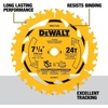 DEWALT 7-1/4 in. 24T Circular Saw Blade 2-Pack (DWA271424PK2)