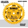 DEWALT 7-1/4 in. 40T Circular Saw Blade (DWA271440)