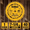 DEWALT 7-1/4 in. 40T Circular Saw Blade (DWA271440)