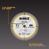 DEWALT 7-1/4In 60T Aluminum Saw Blade (DWAM71460)