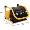DEWALT Air Compressor for Trim, 200-PSI Max, Quiet Operation (DWFP55130)