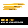 DEWALT Bi-Metal Reciprocating Saw Blade Multi TPI (16 Pack) (DW4899C)