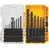 DEWALT Black Oxide Drill Bit Set, 20-Piece (DW1177)(16 Pieces)