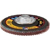 DEWALT DWA8280H 40G T29 XP Ceramic Flap Disc, 4-1/2″ x 5/8″(60G 5/8-Inch Hub)