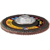 DEWALT DWA8280H 40G T29 XP Ceramic Flap Disc, 4-1/2″ x 5/8″(80G 5/8-Inch Hub)
