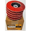DEWALT DWA8280H 40G T29 XP Ceramic Flap Disc, 4-1/2″ x 5/8″(80G 5/8-Inch Hub)
