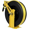 DEWALT DXCM024-0344 Double Arm Hose Reel with 1/2″ x 50′ Premium Rubber Hose(Hose Reel)