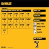 DEWALT Drill Bit Set, 21 Pc. Titanium Nitride Coated Pilot Point DEWALT Bit Set with Case for Wood, Metal and Plastic (DW1361)(One Size (Pack of 5))