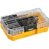 DEWALT Drill Bit Set, 3-Flats Shank,14-Piece, 135 Degree Split Point, for Plastic, Wood and Metal (DWA1184)(14 piece set (Pack of 5))