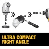 DEWALT FLEXTORQ Right Angle Drive Attachment, 3/8 Inch (DWAMRA38FT)(One Size)