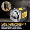 DEWALT Laser Level 360 Self Leveling, 3 Way Green Laser Leveler Tool 12V MAX with 2.0Ah Battery, Charger and Durable Carrying Case, 100 Ft, Tripod Compatible (DW089LG)(Line Laset Base Kit)