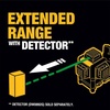 DEWALT Laser Level 360 Self Leveling, 3 Way Green Laser Leveler Tool 12V MAX with 2.0Ah Battery, Charger and Durable Carrying Case, 100 Ft, Tripod Compatible (DW089LG)(Line Laser  2Ah Battery  Charger  Carrying Case)