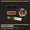 DEWALT Laser Level 360 Self Leveling, USB-C Rechargeable 3×360 Green Line Laser Leveler Tool, Fast Charging, 9 Hrs of Runtime, 1/8 inch Accuracy (DCLE14361GB)