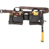 DEWALT Leather Tool Belt Organizer with 18 Pockets, Heavy Duty Construction (DWST550113)(One Size (Pack of 3))