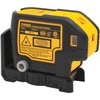 DEWALT Line Laser, Self-Leveling, Cross Line, Red Beam (DW088K)(5 Spot Red)