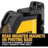 DEWALT Line Laser, Self-Leveling, Cross Line, Red Beam (DW088K)(Cross Line Red)