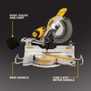 DEWALT Miter Saw, 12 Inch Double Bevel Sliding Compound Miter Saw, Includes Blade Wrench and Clamp, Increased Crosscut Capacity, Powerful 3800 RPM Motor 15 Amp (DWS779)