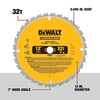 DEWALT Miter Saw Blade Combo Pack, 12” Blades, 40 Tooth & 60 Tooth, Fine Finish, Ultra Sharp Carbide (DWA112CMB)(Saw Blade 2 Pack  12 In.  80T)