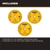 DEWALT Miter Saw Blade Combo Pack, 12” Blades, 40 Tooth & 60 Tooth, Fine Finish, Ultra Sharp Carbide (DWA112CMB)(Saw Blade Combo Pack  12 In.  40/60T)