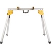 DEWALT Miter Saw Stand, Heavy Duty with Miter Saw Mounting Brakets, Tool Only (DWX725B)(With Brackets)