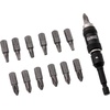 DEWALT Pivot Bit Holder Set with Screwdriving Bits and Magnetic Bit Holder, 14 Piece (DWPVTC14)