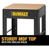 DEWALT Planer Stand with Integrated Mobile Base, 24” x 22” x 30” (DW7350)(Planer Stand)