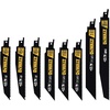 DEWALT Reciprocating Saw Blades, Bi-Metal, 6-Piece Set (DW4896)(8-piece 2X Set)