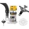DEWALT Router, Fixed Base, 1-1/4 HP, 7.7-Amp, Variable Speed Trigger, Corded (DWP611)(Router)
