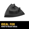 DEWALT Sanding Pad For Oscillating Tool (DWA4200), Black(Black)