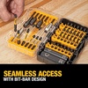 DEWALT Screwdriver Bit Set, 40 Pcs. Impact Ready, FlexTorq Impact Driver Bit Set with Storage Case (DWA2T40IR)(One Size)